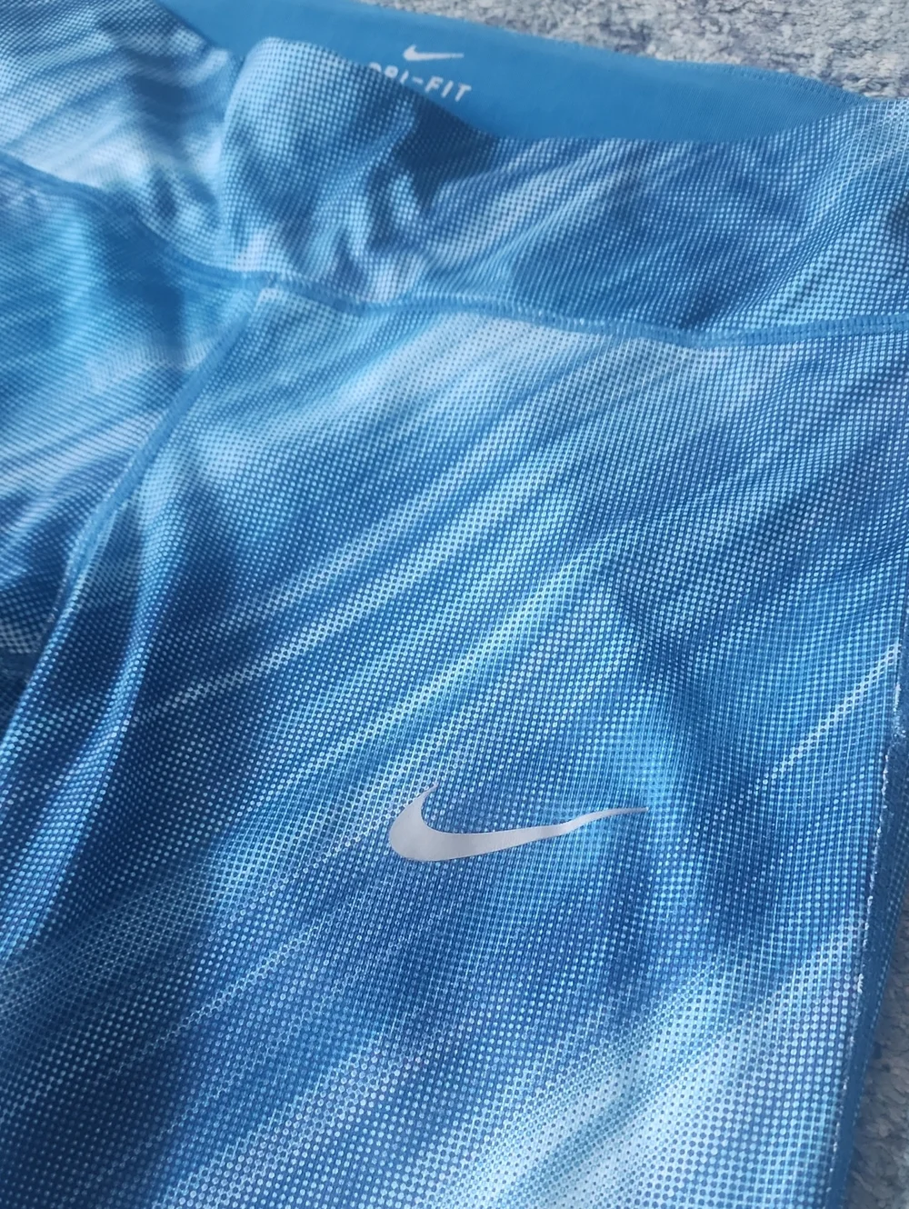 Nike Blue Dri-FIT Printed Women's Leggings